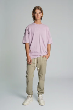 PANTALÓN JOGGER GABARDINA - tienda online