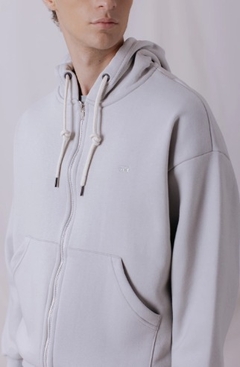 Campera Canguro Oversize con Cierre "Basic"