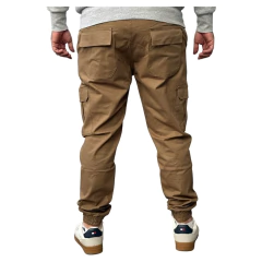 Jogger Cargo Gabardina Camel - Astuto