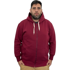 Campera Canguro De Frisa Bordo - comprar online