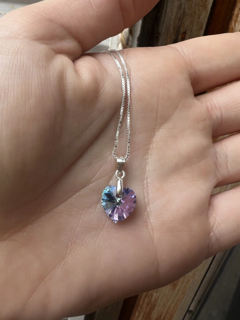 Cadena SW Heart - Lila