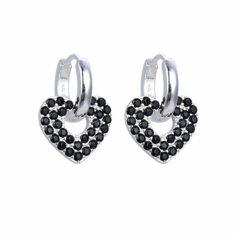 Argollas Black Heart