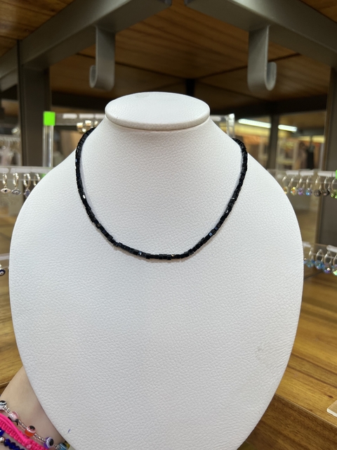 Choker Cristal Black