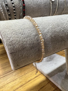 Pulsera Cristal Nude