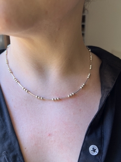 Cadena Choker Triple T - Makana Accesorios