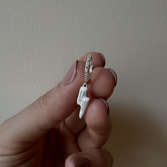 Argollas Thunder white - Par en internet