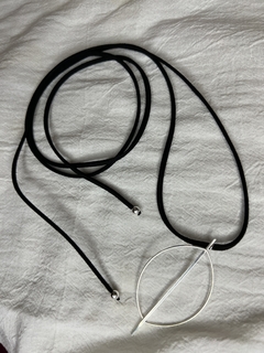 Choker de Gamuza con dije - comprar online