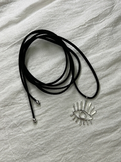 Choker de Gamuza con dije