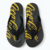 Coca Cola Ojota Deck Fit Black-Yellow - Calzados Patolandia