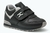 Zapatillas Klivers c/Abrojo Niños Negro