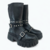 Bota Gummi media caña hebilla Negro - comprar online