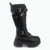 Bota Gummi caña alta con accesorios Negro