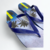 Ojota Ipanema Palmera Azul-Amarillo - tienda online