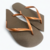 Ojota Ipanema Tira Fina Marron/Cobre - comprar online