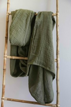 Pie de cama - Mantas gasa doble - tienda online