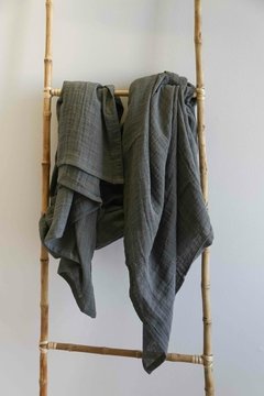 Pie de cama - Mantas gasa doble - comprar online