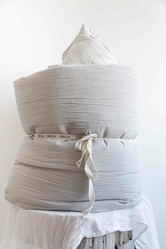 Acolchados QUEEN - Reversible tusor Off White - tienda online