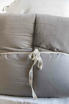 Acolchados TWIN - Reversible tusor Off White - TEODORAS HOME