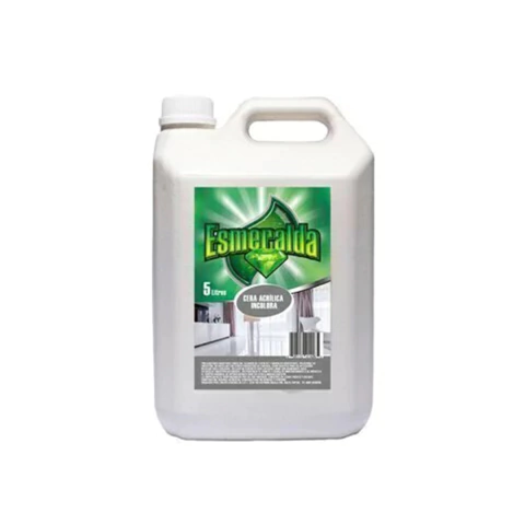 CERA ACRÍLICA PARA PISOS INCOLORA 5 LTS ESMERALDA - comprar online