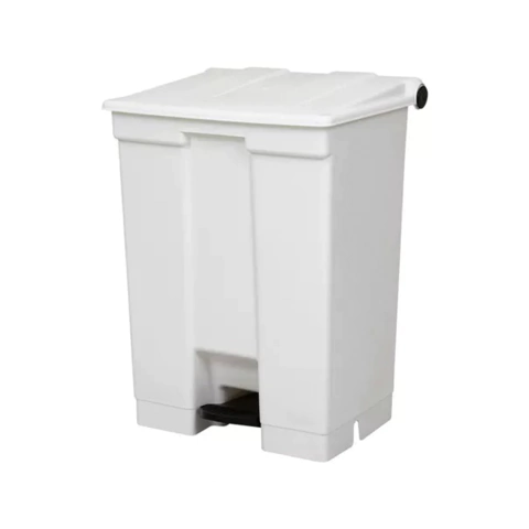 CESTO CON PEDAL STEPPRO 30 LTS BLANCO - comprar online