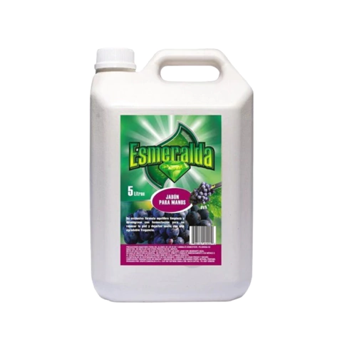 Jabón liquido para manos - Uva x 5 Lts Esmeralda