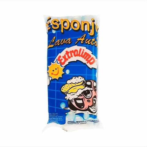 ESPONJA LAVA AUTOS EXTRALIMP