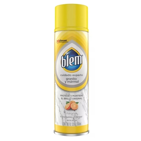 Lustramuebles Granito y Marmol Naranja x 360 ml - Blem