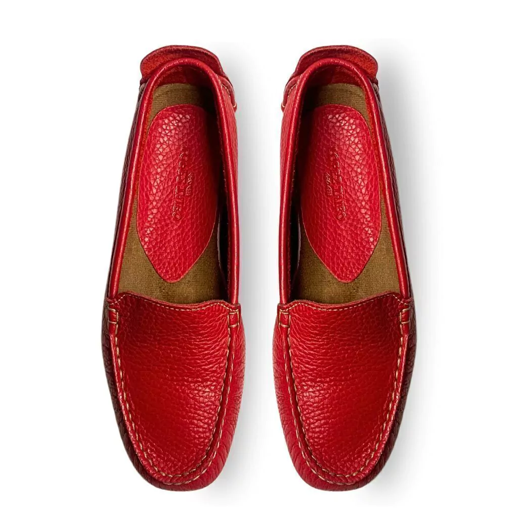 Mocasines Driver Rojo