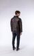 Puffer Duomo Cuero de Oveja Chocolate - comprar online