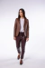 Blazer Wine Collar Cuero de Oveja Suela en internet