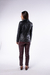 Imagen de Blazer Wine Collar Cuero de Oveja Negro