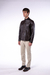 Chaqueta básica Garén cuero de Oveja Chocolate - tienda online