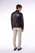 Chaqueta básica Garén cuero de Oveja Chocolate