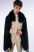 Chal de Cachemira Luxe Negro - comprar online