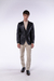 Blazer Vincenzo Cuero de Oveja Negro - Lopez Taibo - Artesanos del Cuero desde 1897