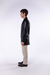 Abrigo Largo Closer Rafael Cuero de Oveja Negro - tienda online