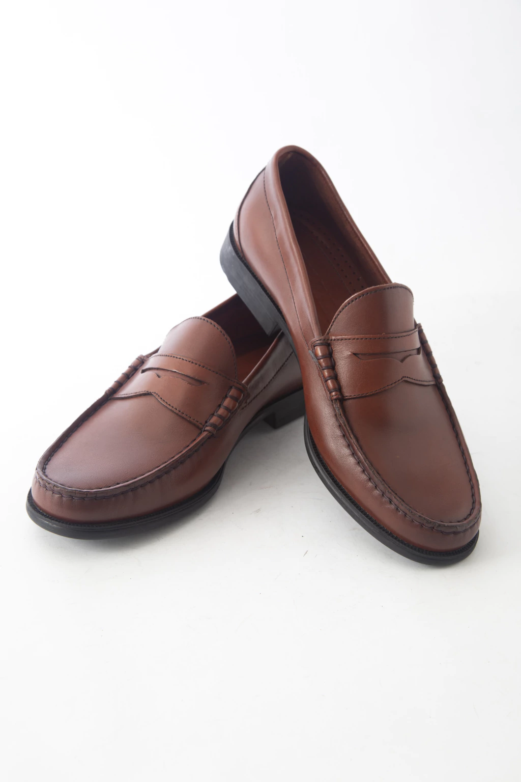 Mocasín Elias Fondo de Goma Marrón