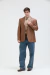Blazer Vincenzo Cuero de Oveja Suela - Lopez Taibo - Artesanos del Cuero desde 1897