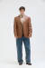 Blazer Vincenzo Cuero de Oveja Suela - Lopez Taibo - Artesanos del Cuero desde 1897