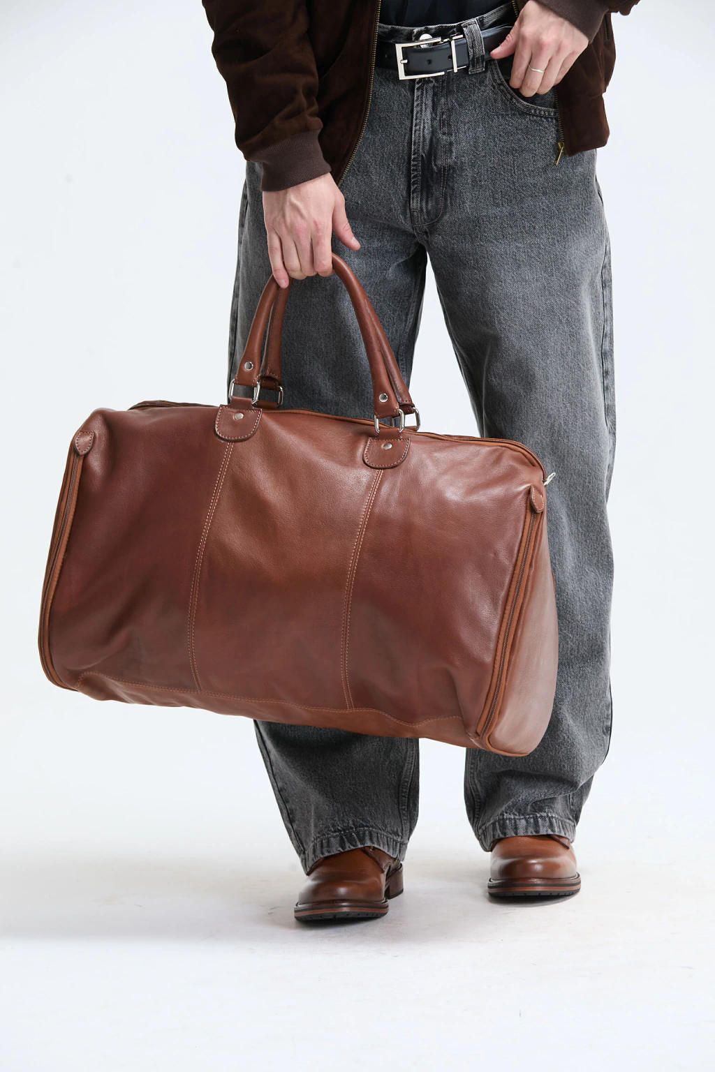 Portatraje Maverick Cuero Vacuno Suela