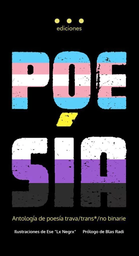 Antología de poesía trava/trans*/no binarie