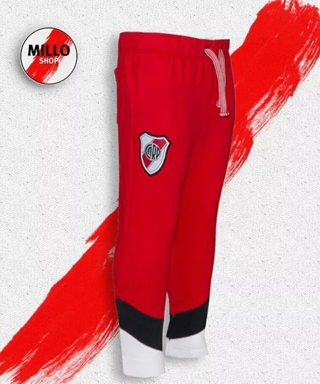 Pantalón Babucha Combinada Bota Niño Rojo RP217206