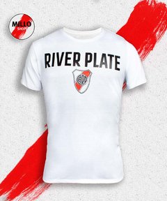 Remera New River Plate Blanco RP221449