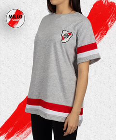 REMERA REC DAMA GRIS RP231454 - comprar online