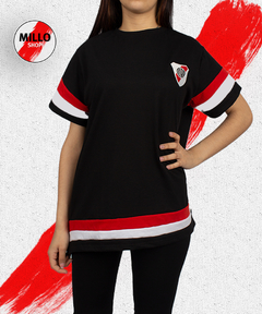 REMERA REC DAMA NEGRO RP231454