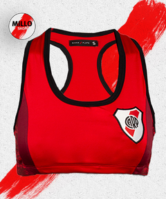 TOP DEPORTIVO REC TEXTI DAMA ROJO RP231472