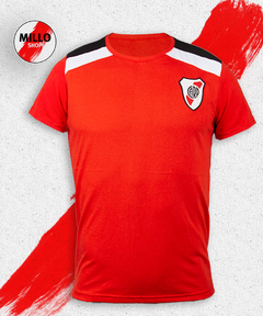 Remera recorte hombro Rojo Rp231486