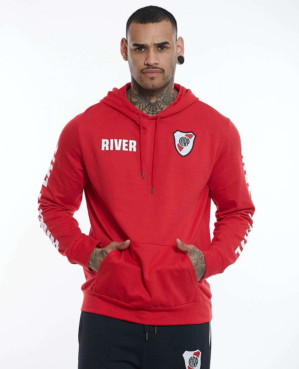 Buzo Canguro River Plate RP252162 Rojo