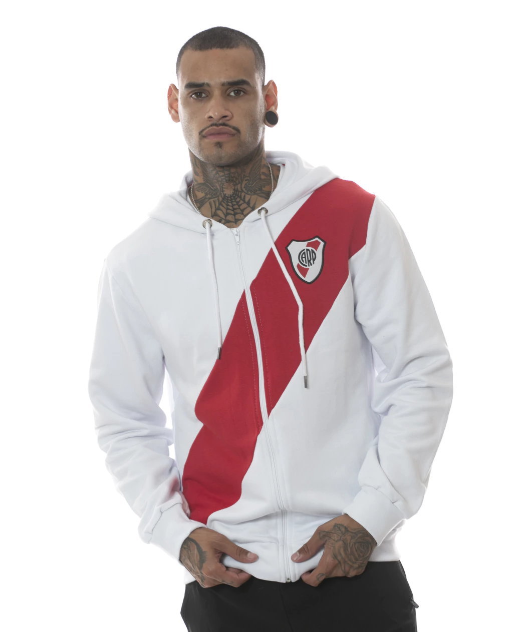 Campera River Banda Blanco RP244029