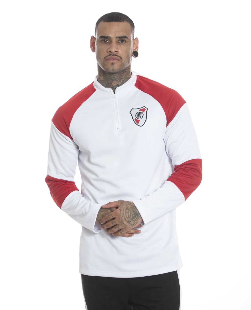 Buzo Deportivo Cierre Adulto RP242156 Blanco